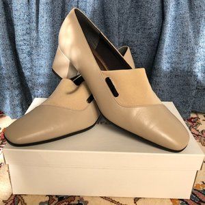 Naturalizer Leather and Microfiber Pumps, Tan, Size 9 M, Like New, in Box